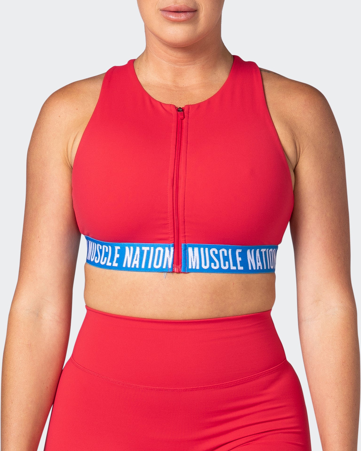 Breakpoint Bra - Poppy-Sports Bras-XS-082204POPPY-XS-MNAPPRL17506-2-Muscle Nation
