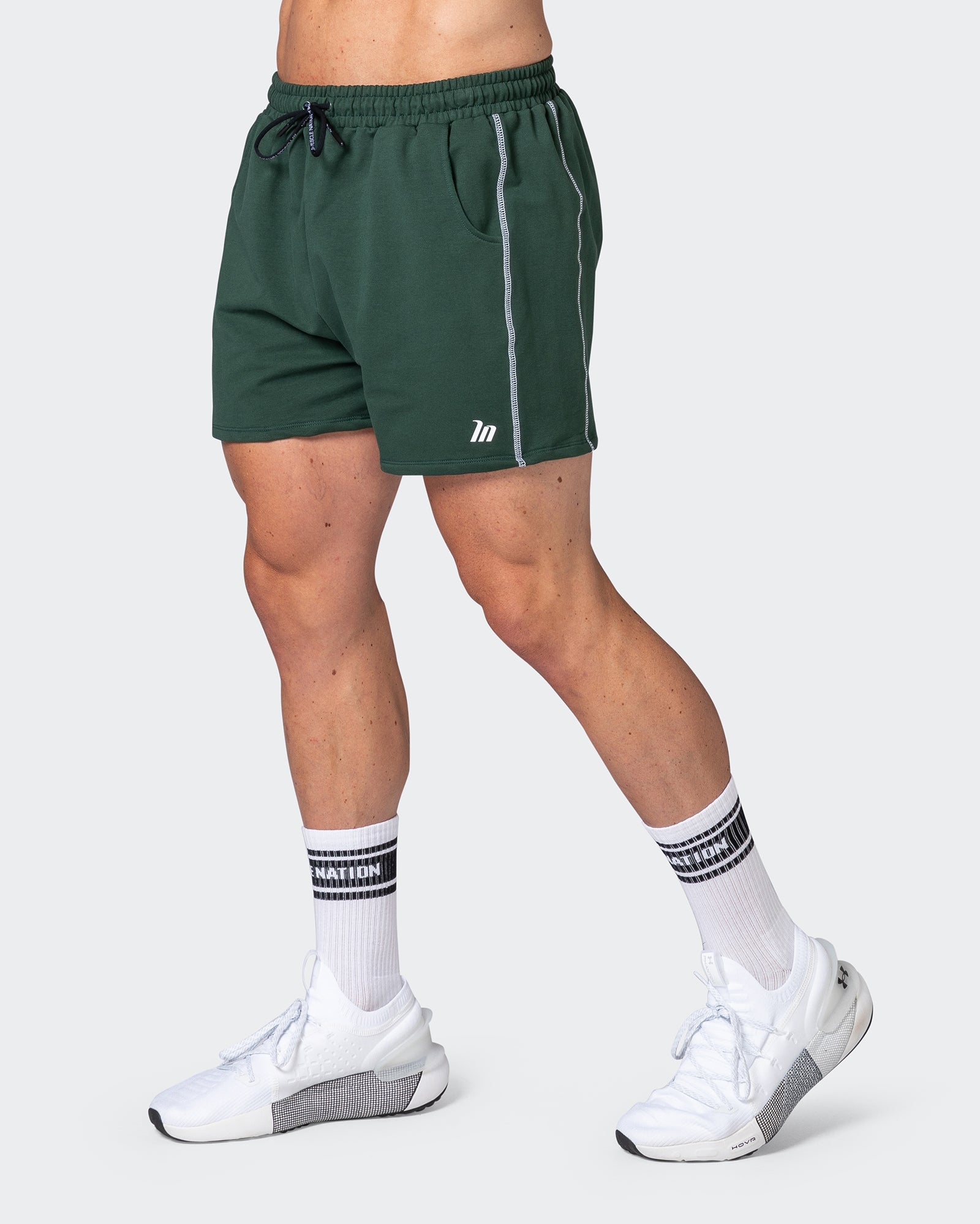 Green on sale kappa shorts