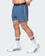 Reflective Training Shorts - Denim Blue