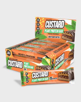 CUSTARD Plant Protein Bar (Vegan, GF) - Select Flavour - Box of 12