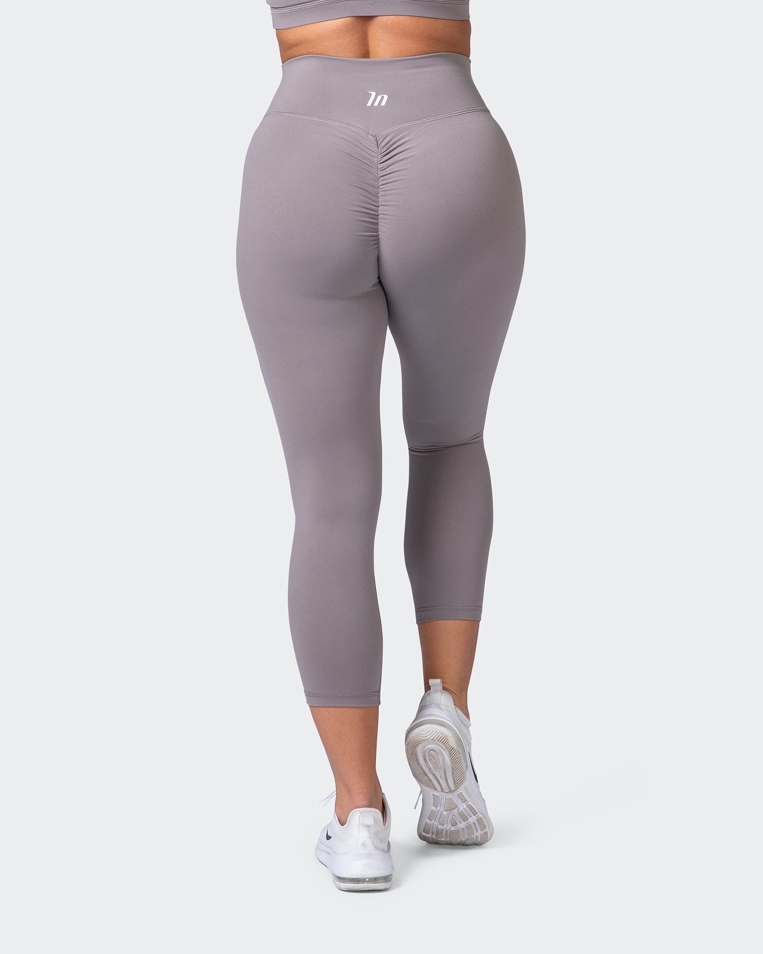 Missy Empire Missyempire sport ruched bum gym leggings in grey - ShopStyle