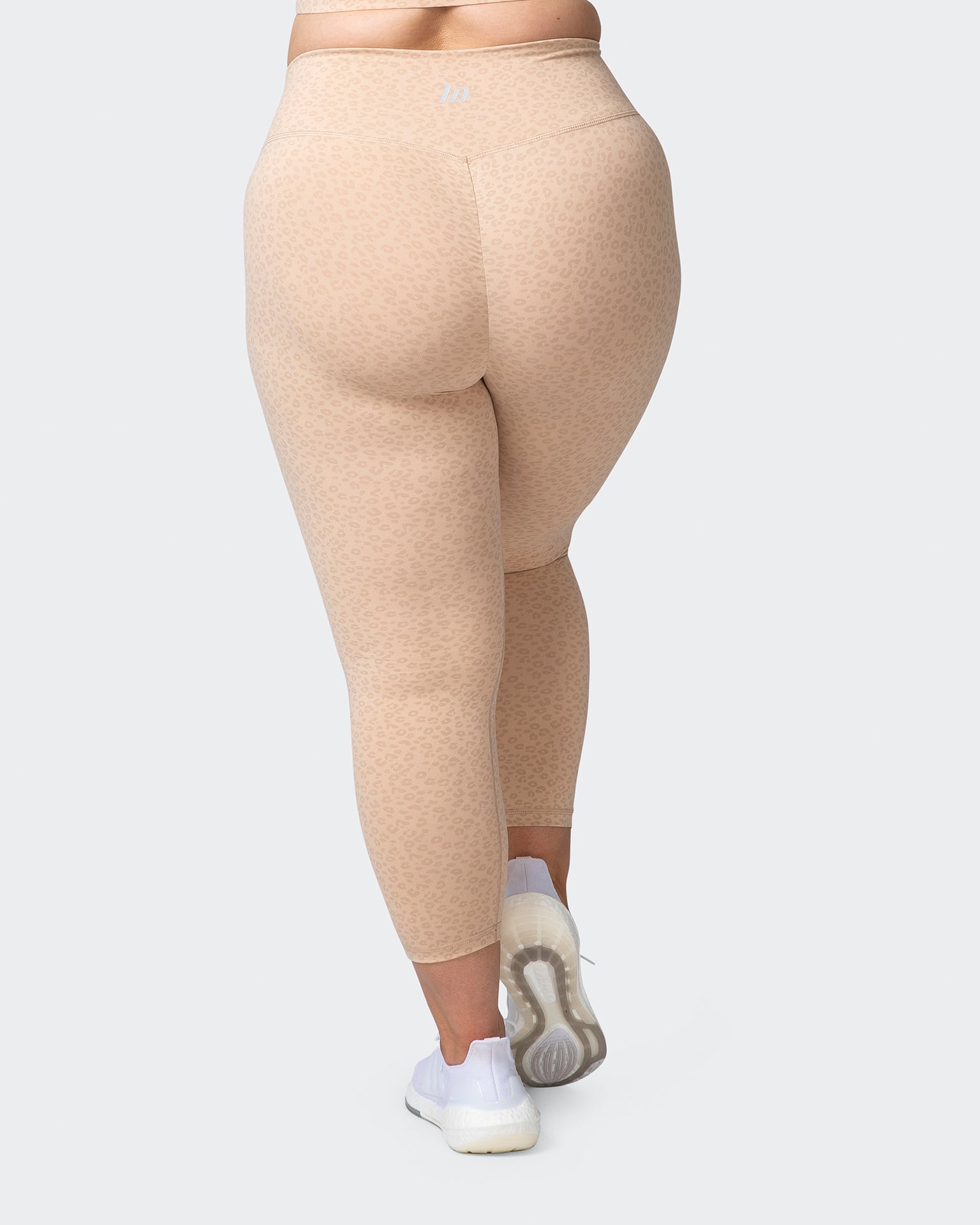 Signature Scrunch 7/8 Leggings - Brown Sugar Mini Cheetah Print-Leggings-XXS-042207BSMCH-XXS-MNAPPRL14557-6-Muscle Nation