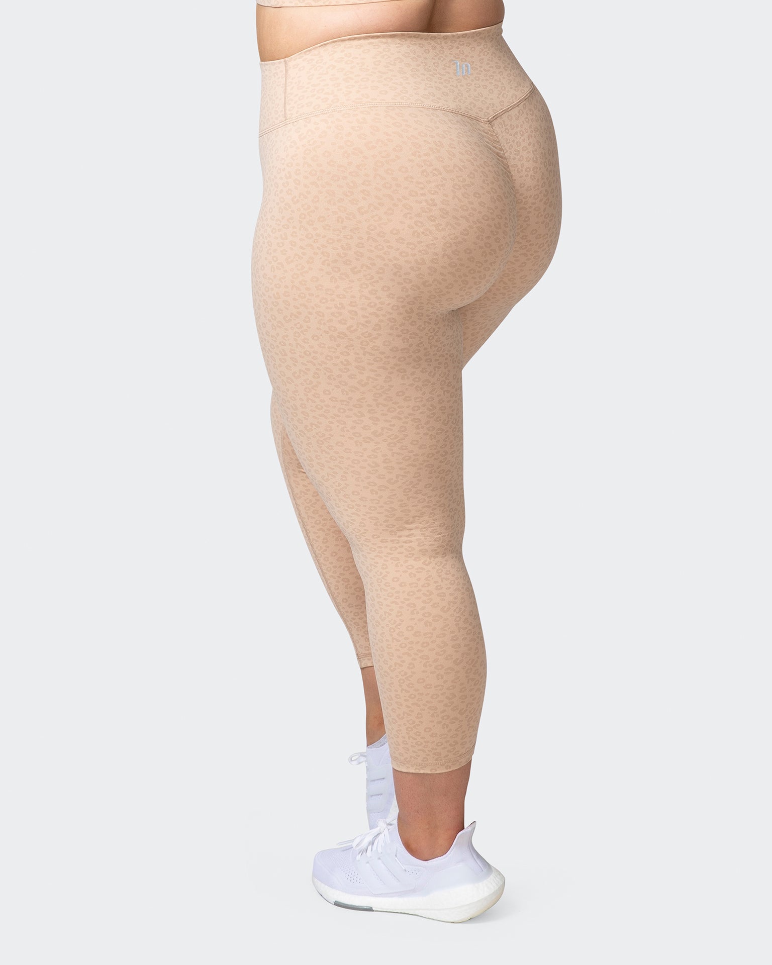 Signature Scrunch 7/8 Leggings - Brown Sugar Mini Cheetah Print-Leggings-XXS-042207BSMCH-XXS-MNAPPRL14557-5-Muscle Nation