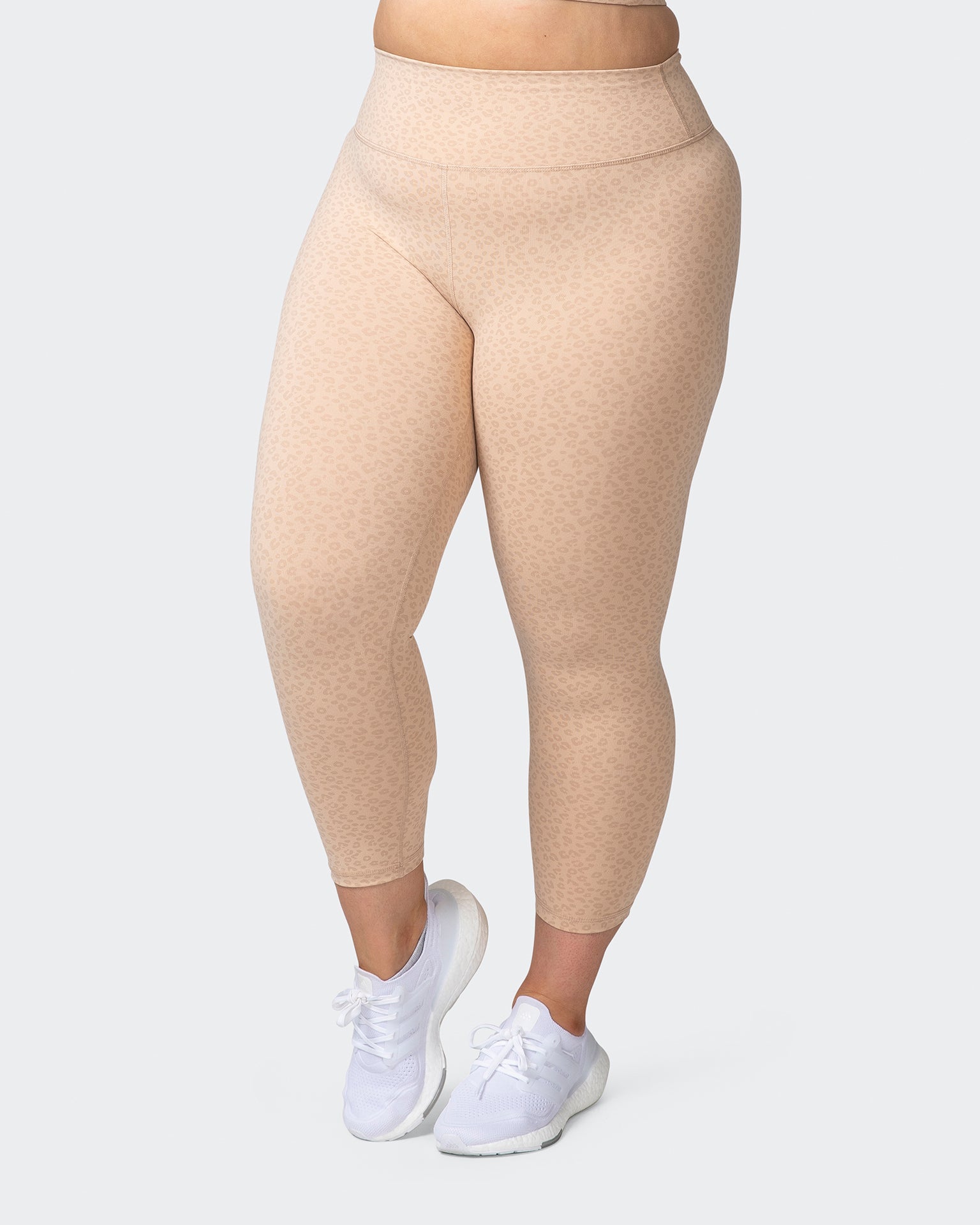 Signature Scrunch 7/8 Leggings - Brown Sugar Mini Cheetah Print-Leggings-XXS-042207BSMCH-XXS-MNAPPRL14557-3-Muscle Nation