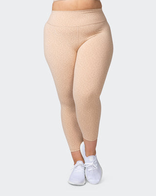 Signature Scrunch 7/8 Leggings - Brown Sugar Mini Cheetah Print-Leggings-XXS-042207BSMCH-XXS-MNAPPRL14557-2-Muscle Nation