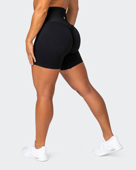 Seamless Bike Shorts - Black