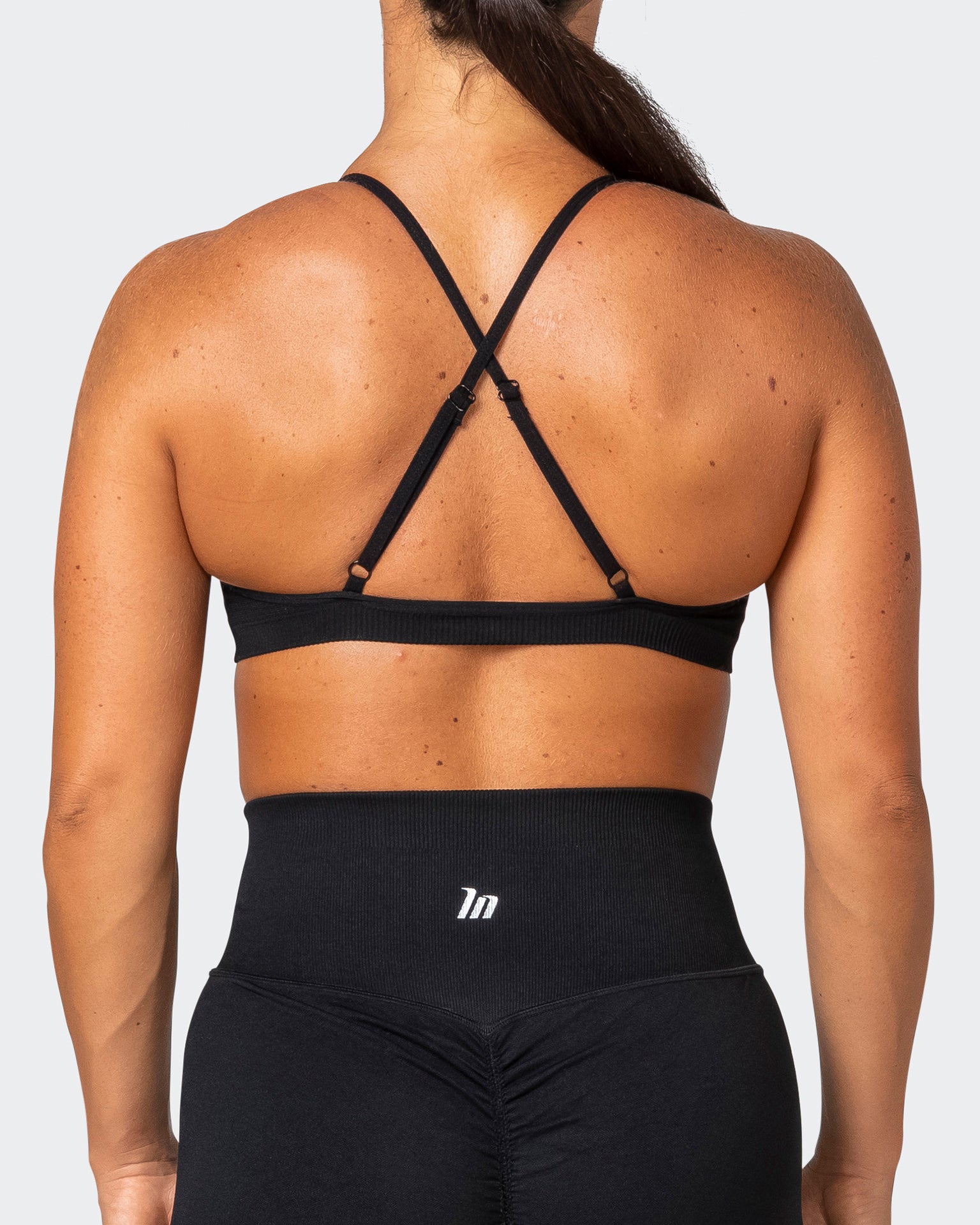 Definition Seamless Bra - Black-Sports Bras-XS-062250BLK-XS-MNAPPRL16796-6-Muscle Nation