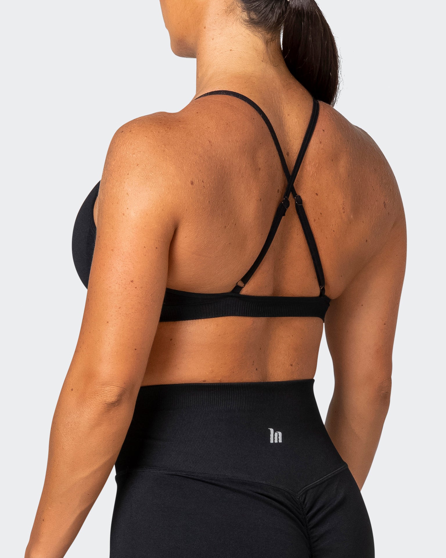 Definition Seamless Bra - Black-Sports Bras-XS-062250BLK-XS-MNAPPRL16796-5-Muscle Nation