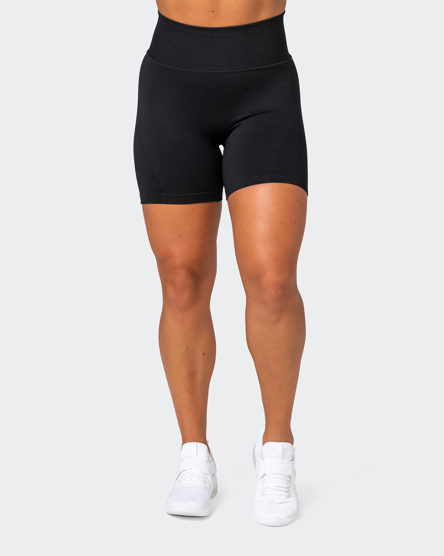 Seamless Bike Shorts - Black
