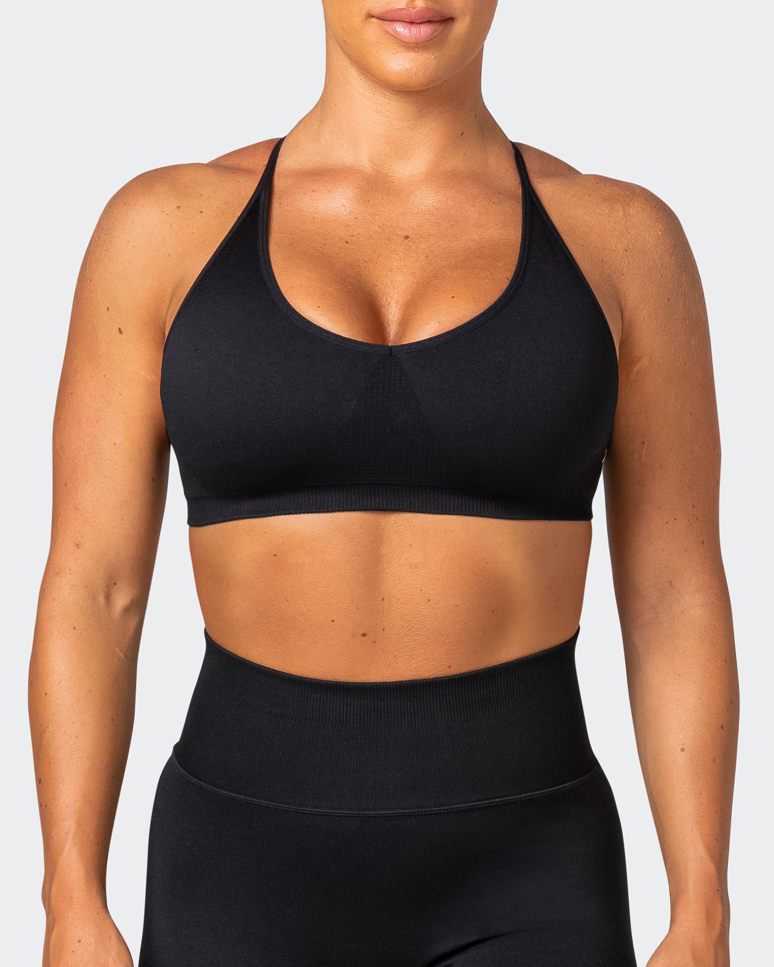 Definition Seamless Bra - Black-Sports Bras-XS-062250BLK-XS-MNAPPRL16796-2-Muscle Nation