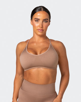 Definition Seamless Bra - Biscuit-Sports Bras-XS-062250BSCUIT-XS-MNAPPRL16808-1-Muscle Nation