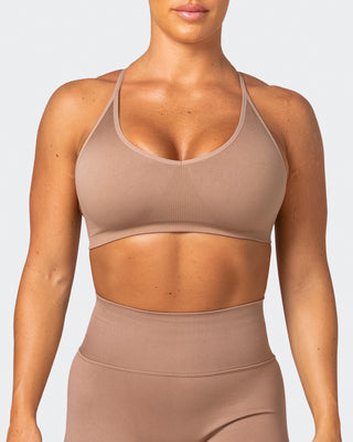 Definition Seamless Bra - Biscuit-Sports Bras-XS-062250BSCUIT-XS-MNAPPRL16808-2-Muscle Nation