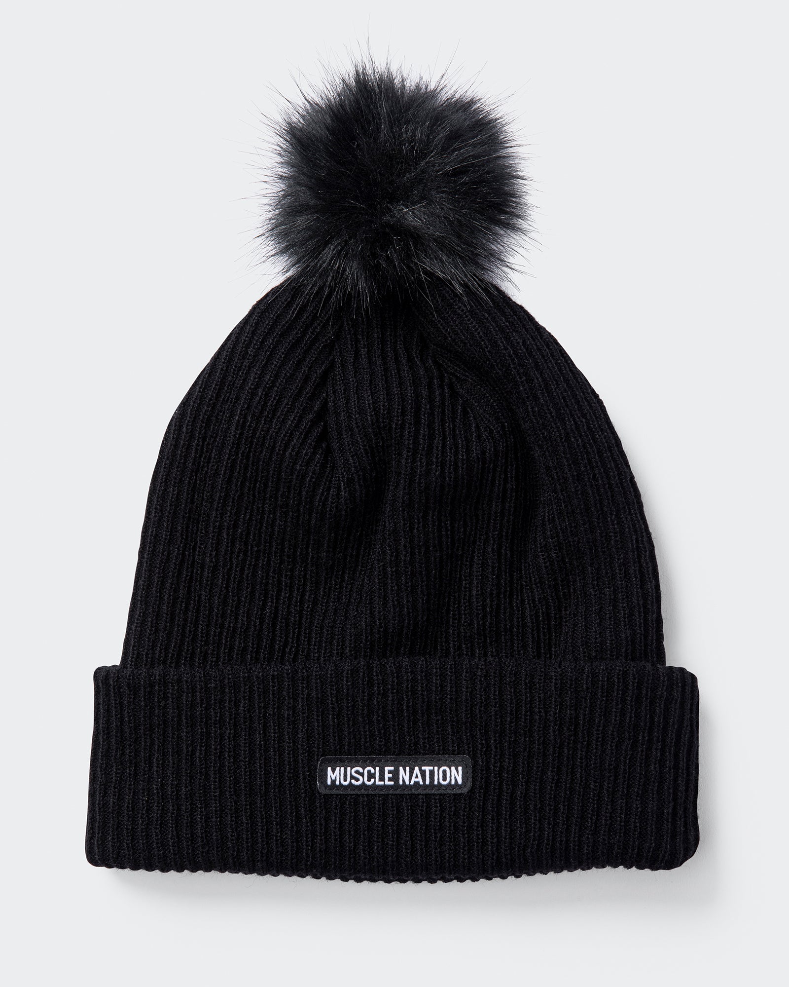 Pompom Beanie – Muscle Nation
