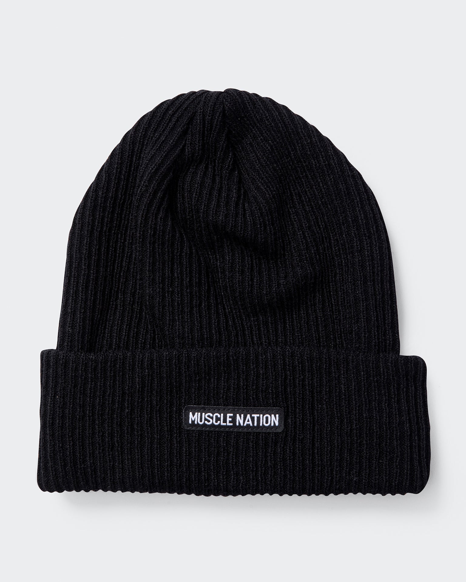 Basic Beanie-Headwear-Black-AC042392BLK-ONE-MNAPPRL26465-5-Muscle Nation