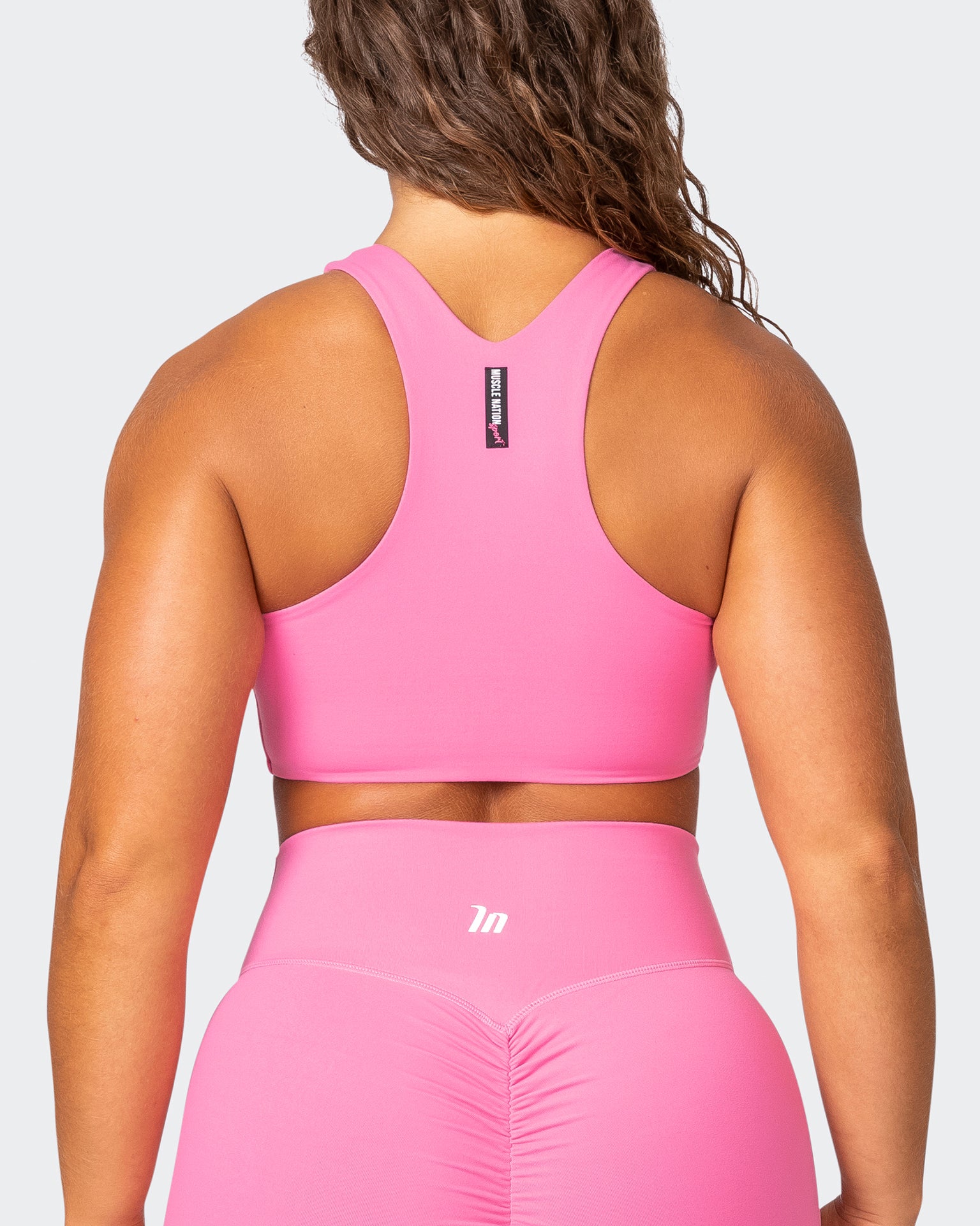 Defined Bra - Bubblegum-Sports Bras-XS-032317BBLGM-XS-MNAPPRL21931-6-Muscle Nation