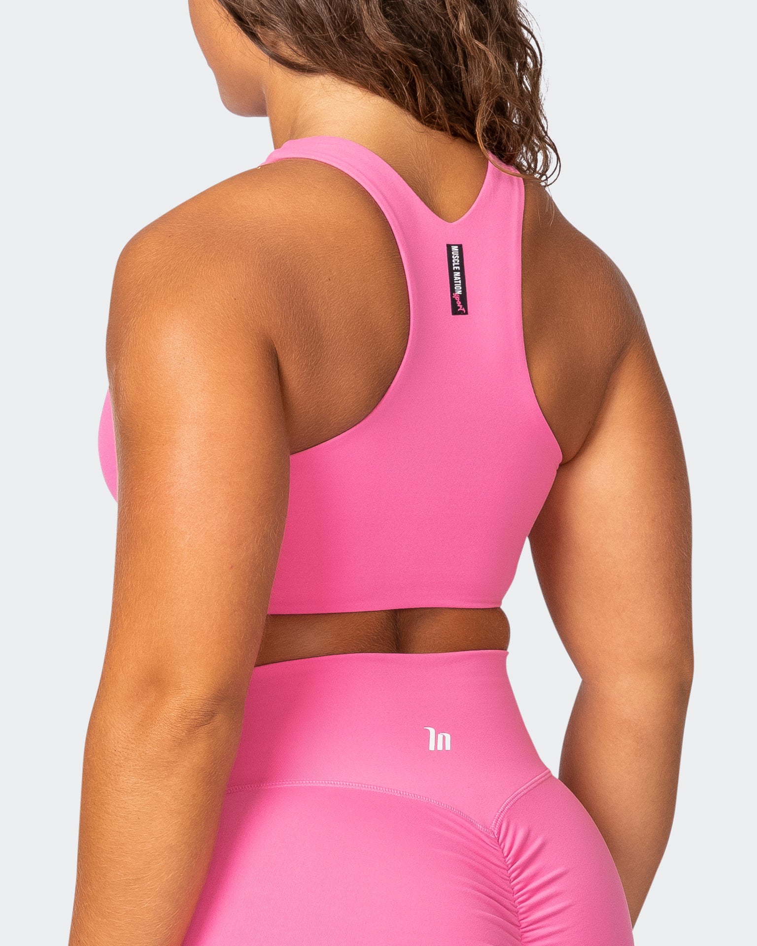 Defined Bra - Bubblegum-Sports Bras-XS-032317BBLGM-XS-MNAPPRL21931-5-Muscle Nation