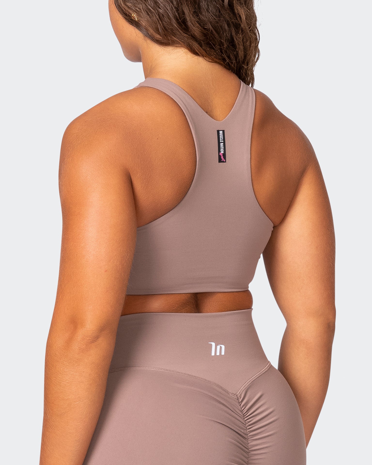 Defined Bra - Praline-Sports Bras-XS-032317PRLN-XS-MNAPPRL21915-5-Muscle Nation