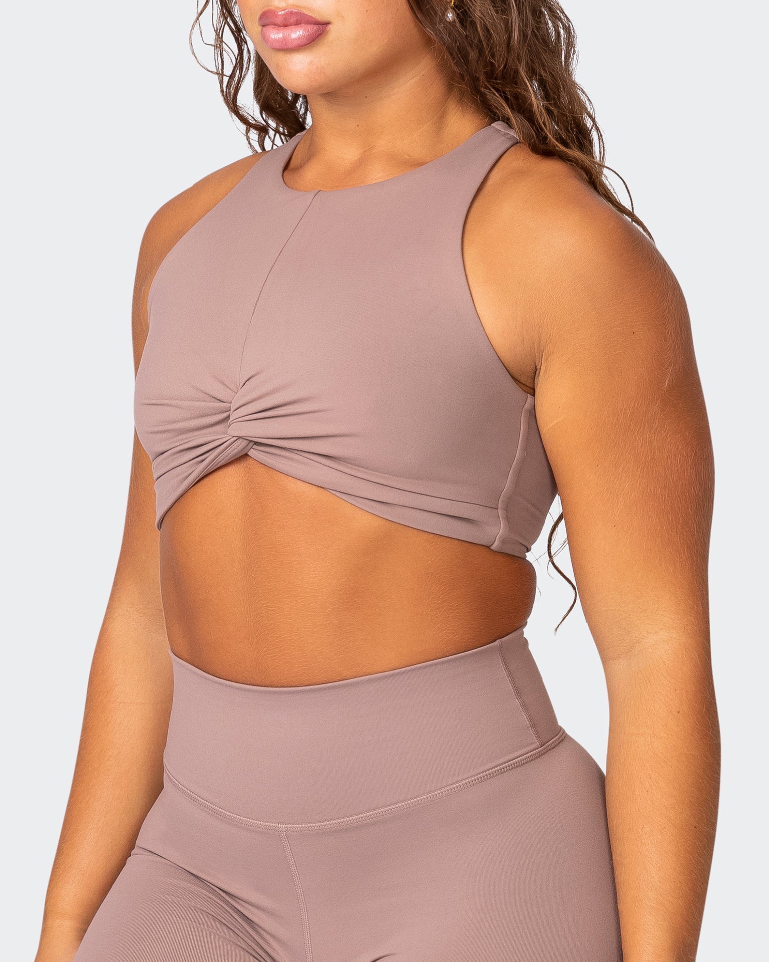 Defined Bra - Praline-Sports Bras-XS-032317PRLN-XS-MNAPPRL21915-3-Muscle Nation