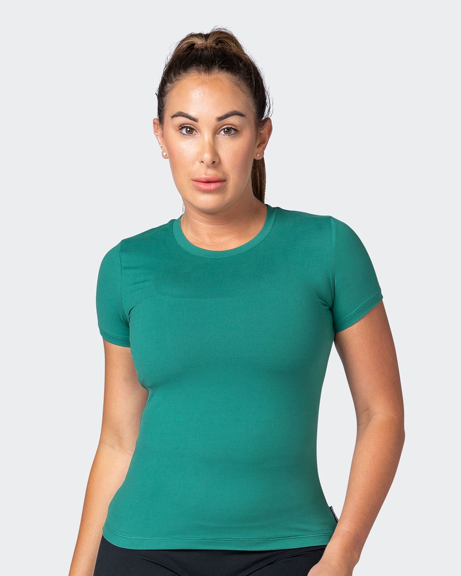 MN Everyday Tee - Antique Green-Tops-XXS-092218ANTQGRN-XXS-MNAPPRL20595-1-Muscle Nation