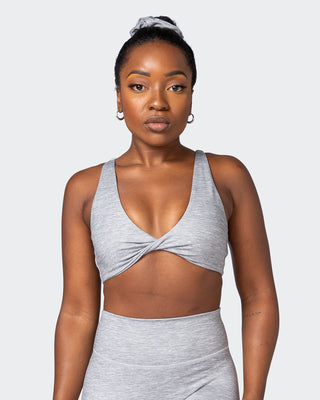 Demi Bralette - Quiet Grey Marl-Bralettes-XS-092204QTGRMRL-XS-MNAPPRL20772-1-Muscle Nation