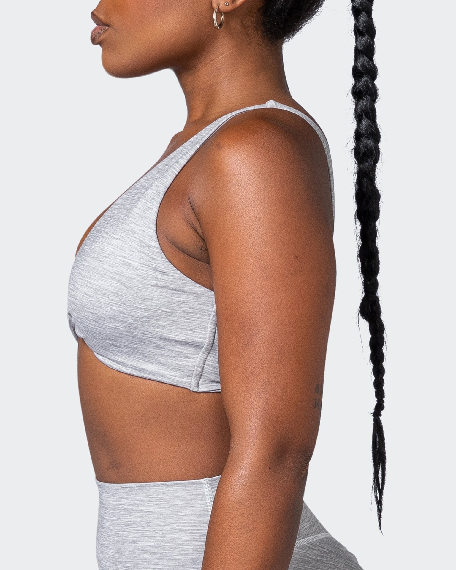Demi Bralette - Quiet Grey Marl-Bralettes-XS-092204QTGRMRL-XS-MNAPPRL20772-4-Muscle Nation
