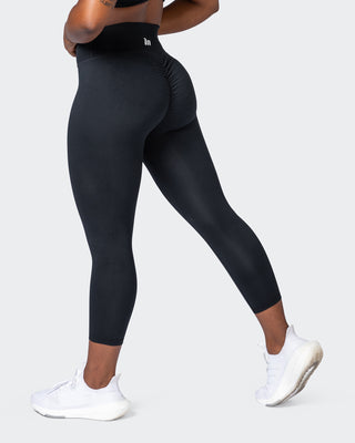 Game Changer Scrunch 7/8 Leggings - Black-Leggings-XXS-092209BLK-XXS-MNAPPRL20978-1-Muscle Nation