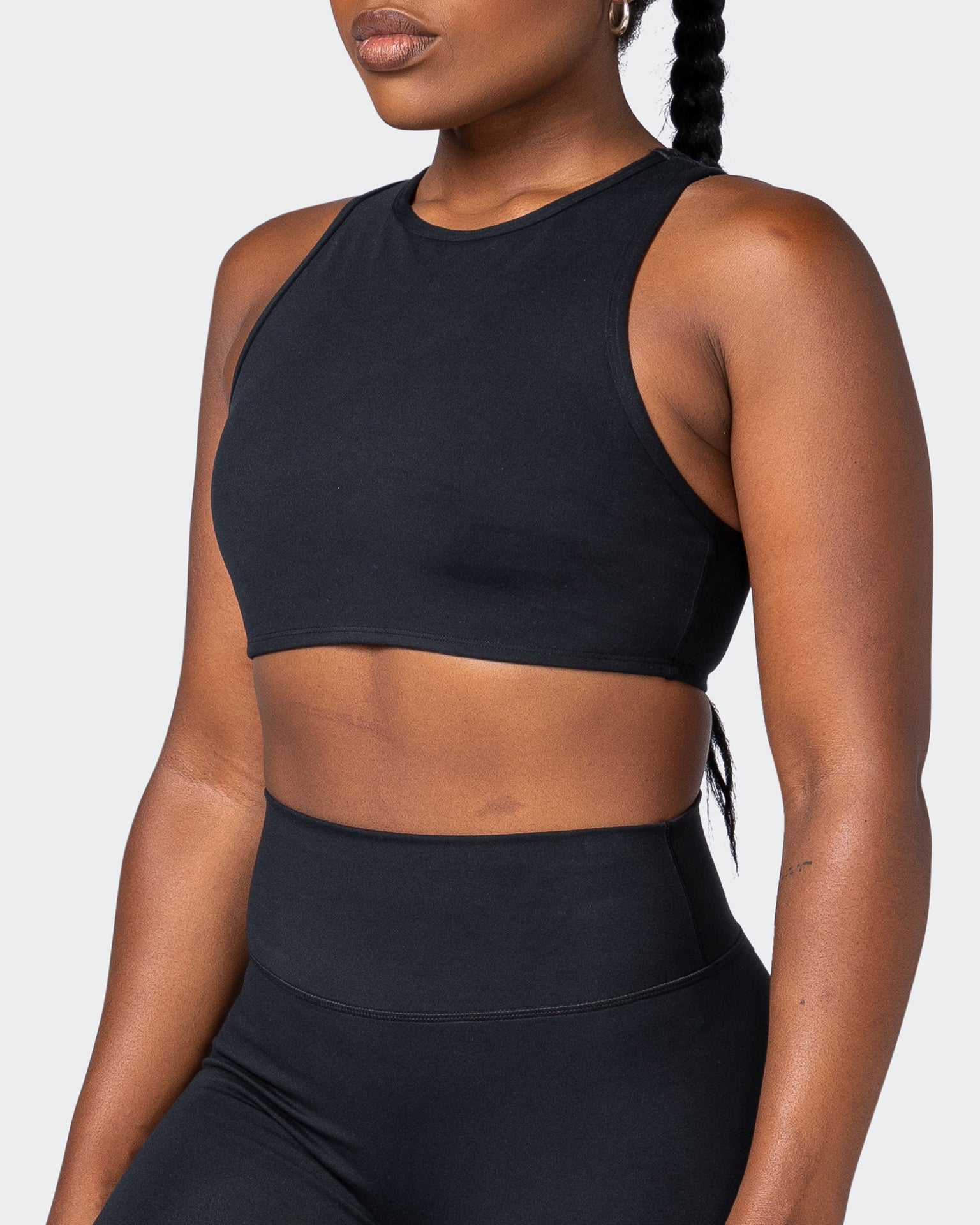 All Rounder Bra - Black-Sports Bras-XS-092207BLK-XS-MNAPPRL20868-3-Muscle Nation