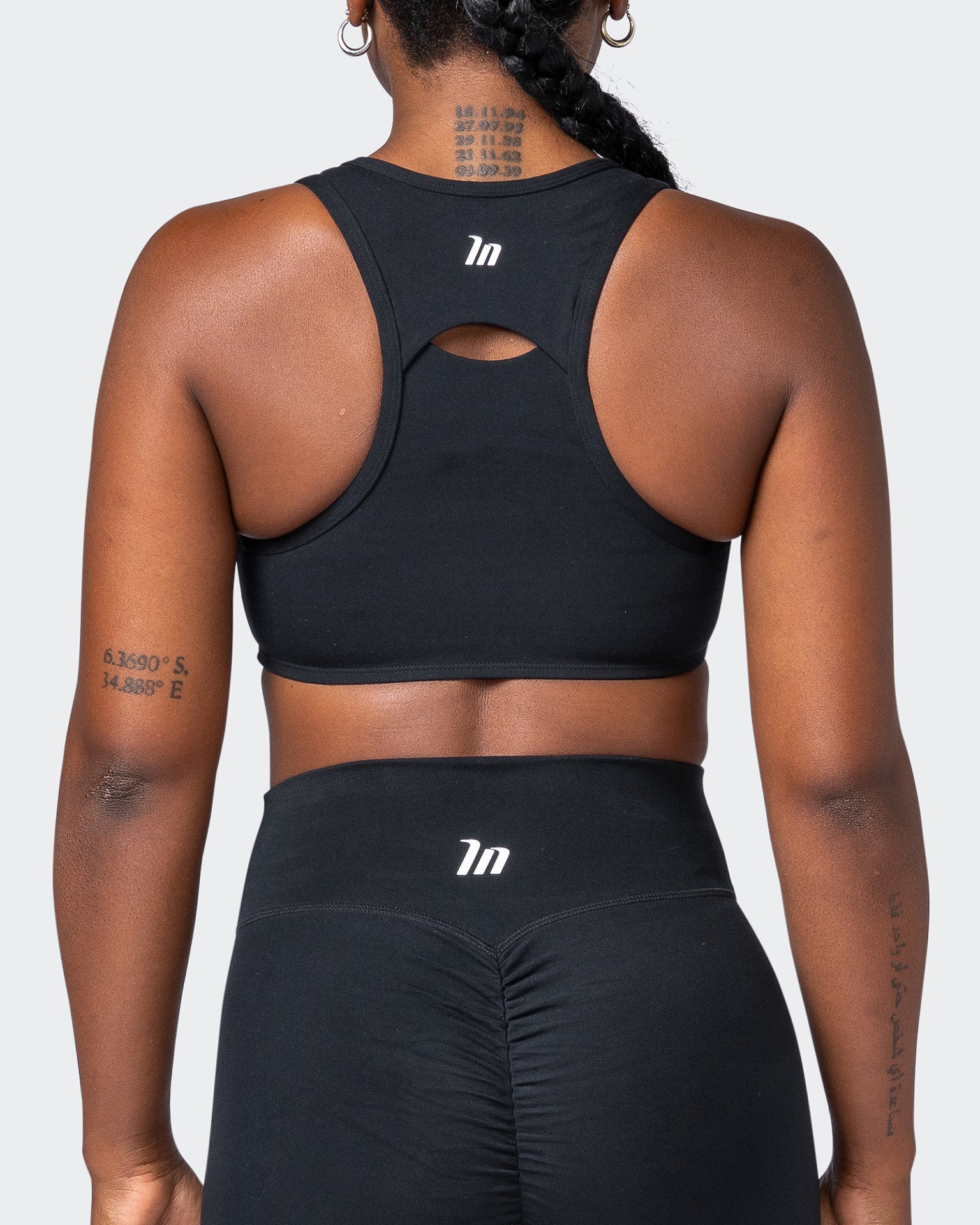 All Rounder Bra - Black-Sports Bras-XS-092207BLK-XS-MNAPPRL20868-6-Muscle Nation