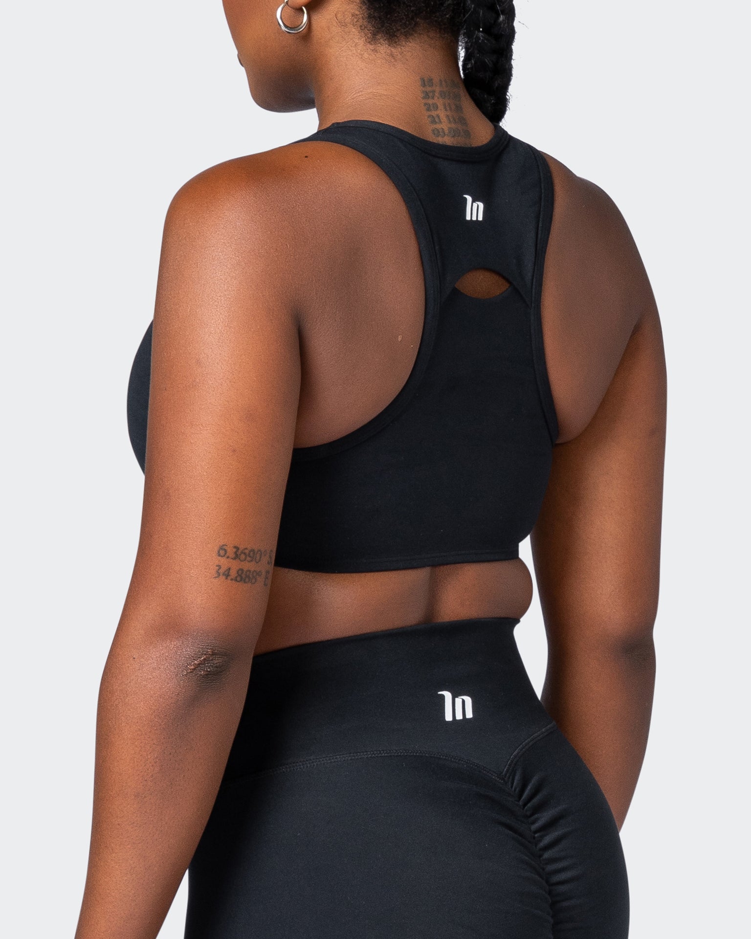 All Rounder Bra - Black-Sports Bras-XS-092207BLK-XS-MNAPPRL20868-5-Muscle Nation