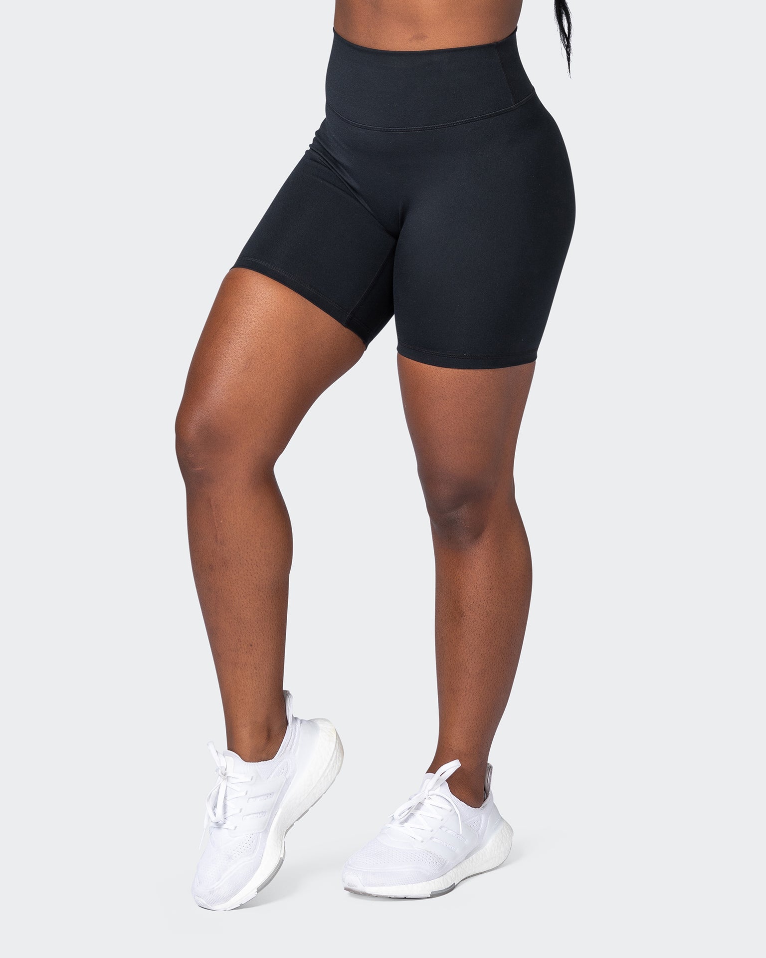 Game Changer Scrunch Bike Shorts - Black-Shorts-XXS-092208BLK-XXS-MNAPPRL20924-3-Muscle Nation