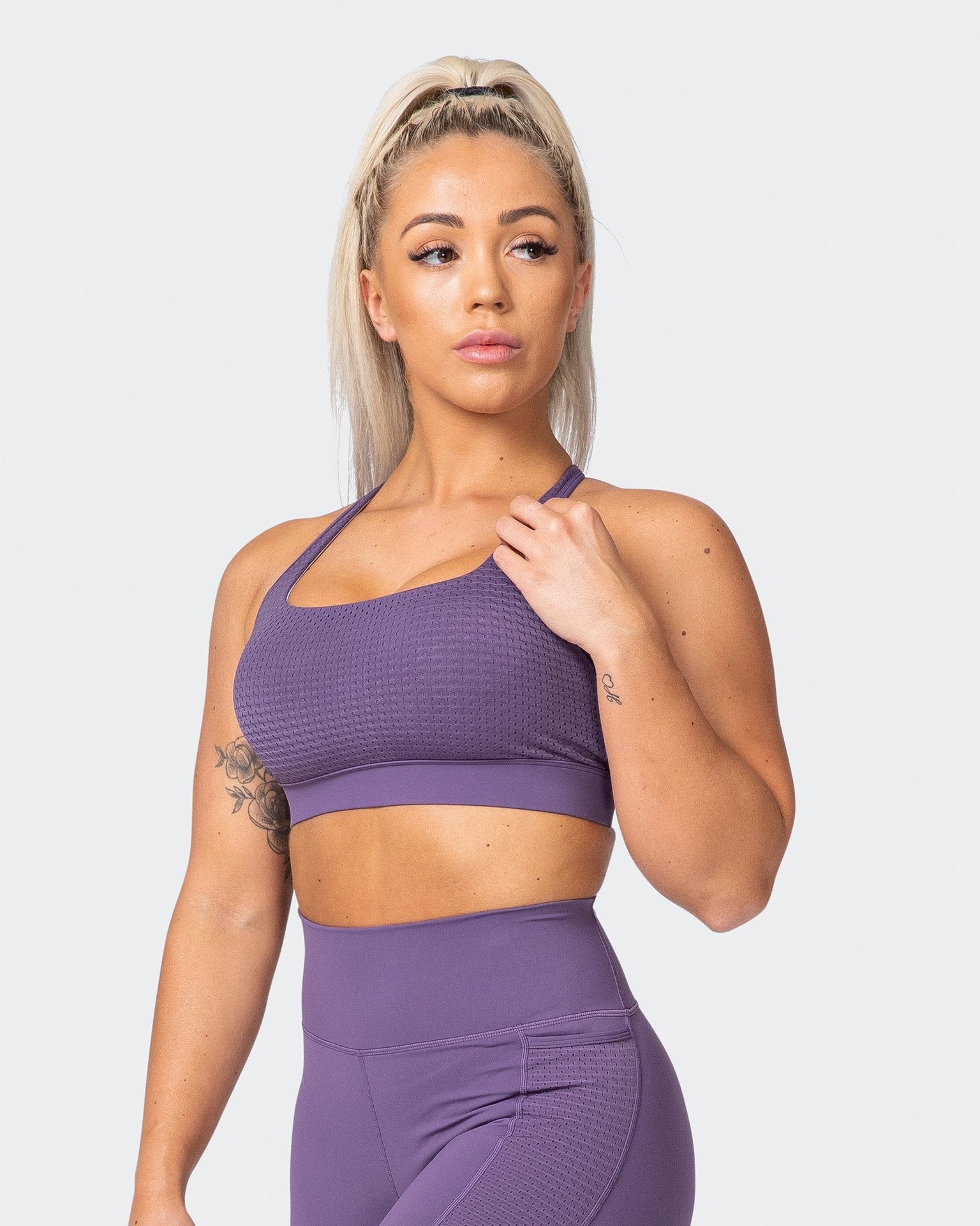 Lululemon Sports Bra Size 4 Purple - $12 (75% Off Retail) - From