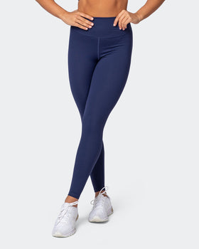 Signature Scrunch Ankle Length Leggings - Midnight