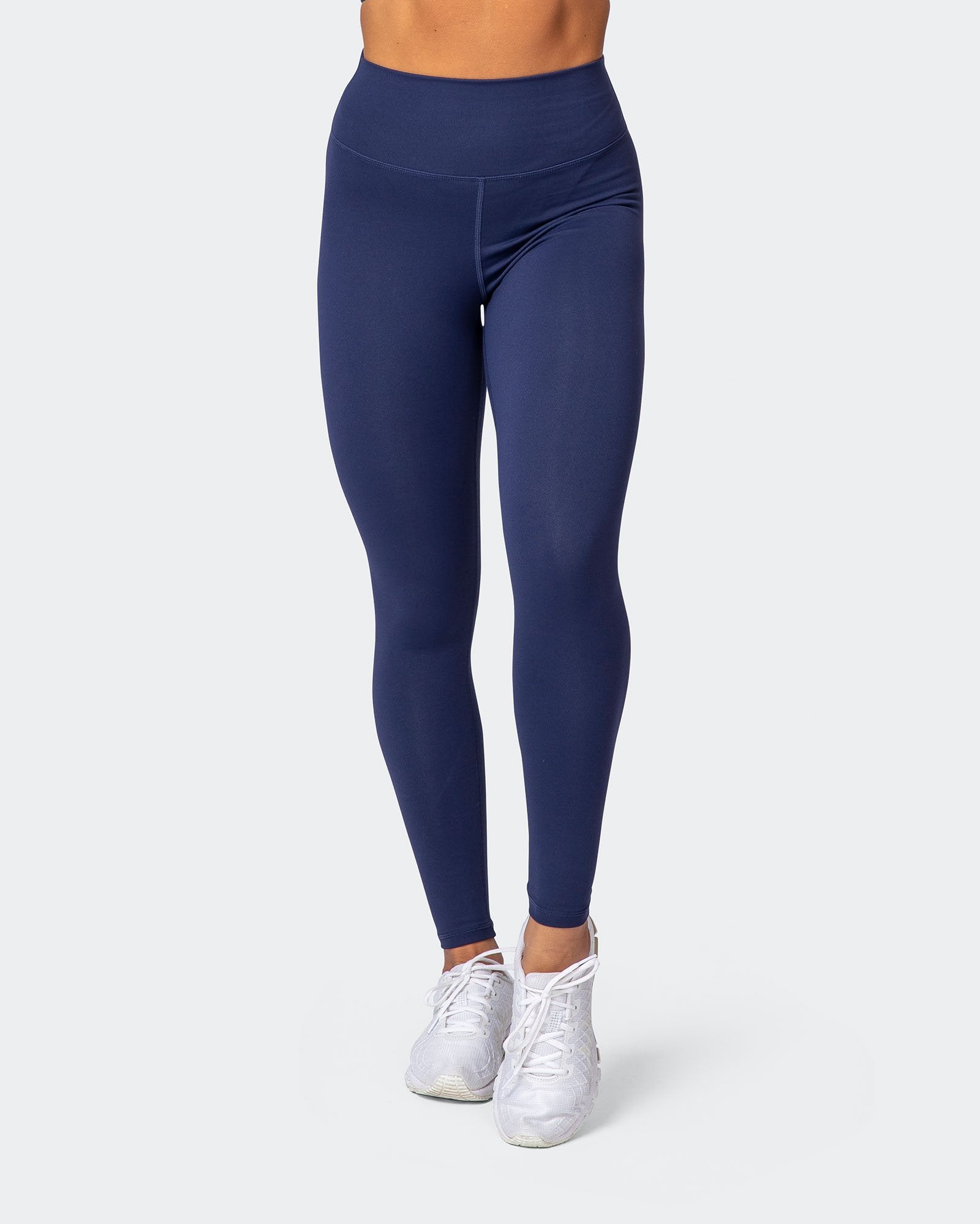 Signature Scrunch Ankle Length Leggings - Midnight