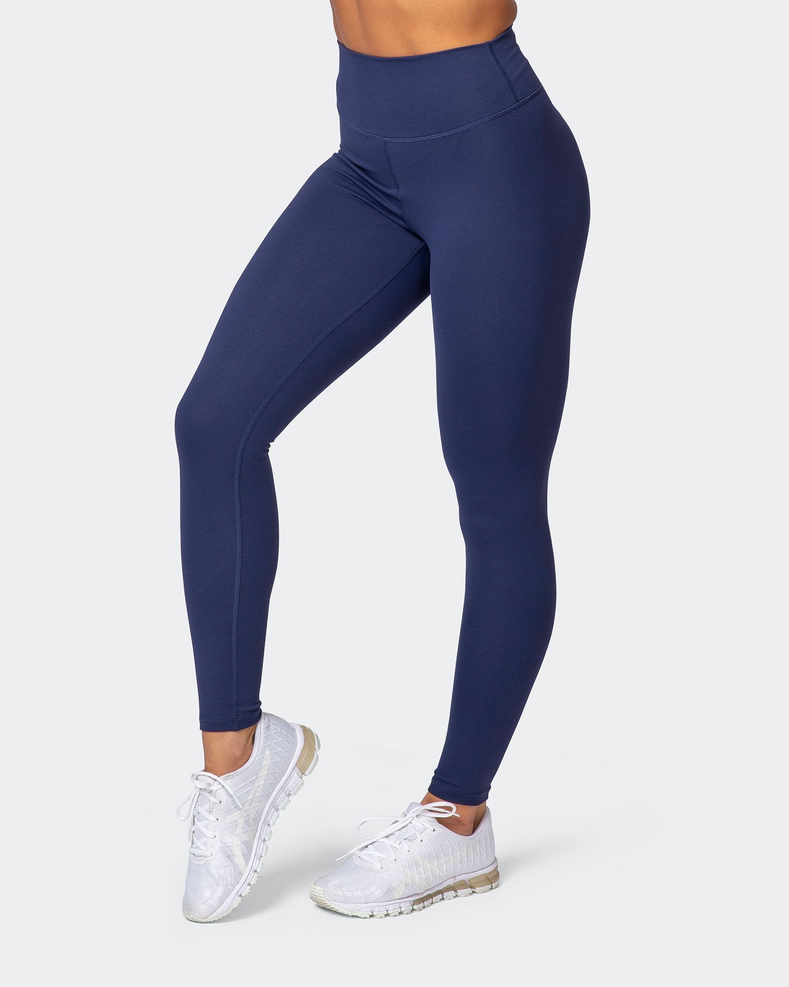 Signature Scrunch Ankle Length Leggings - Midnight