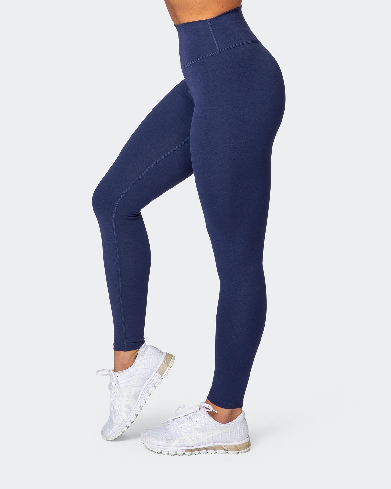 Signature Scrunch Ankle Length Leggings - Midnight