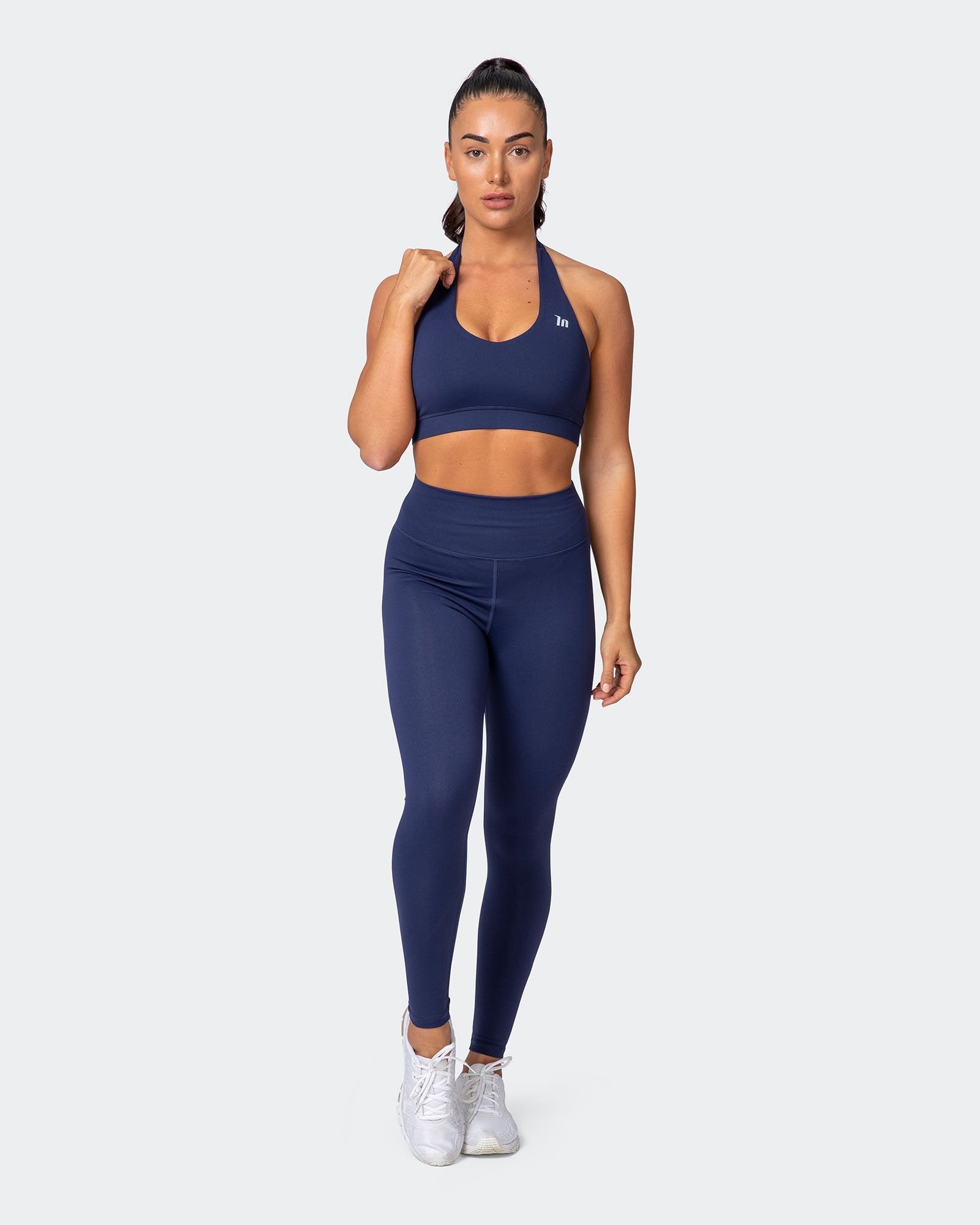 Signature Scrunch Ankle Length Leggings - Midnight