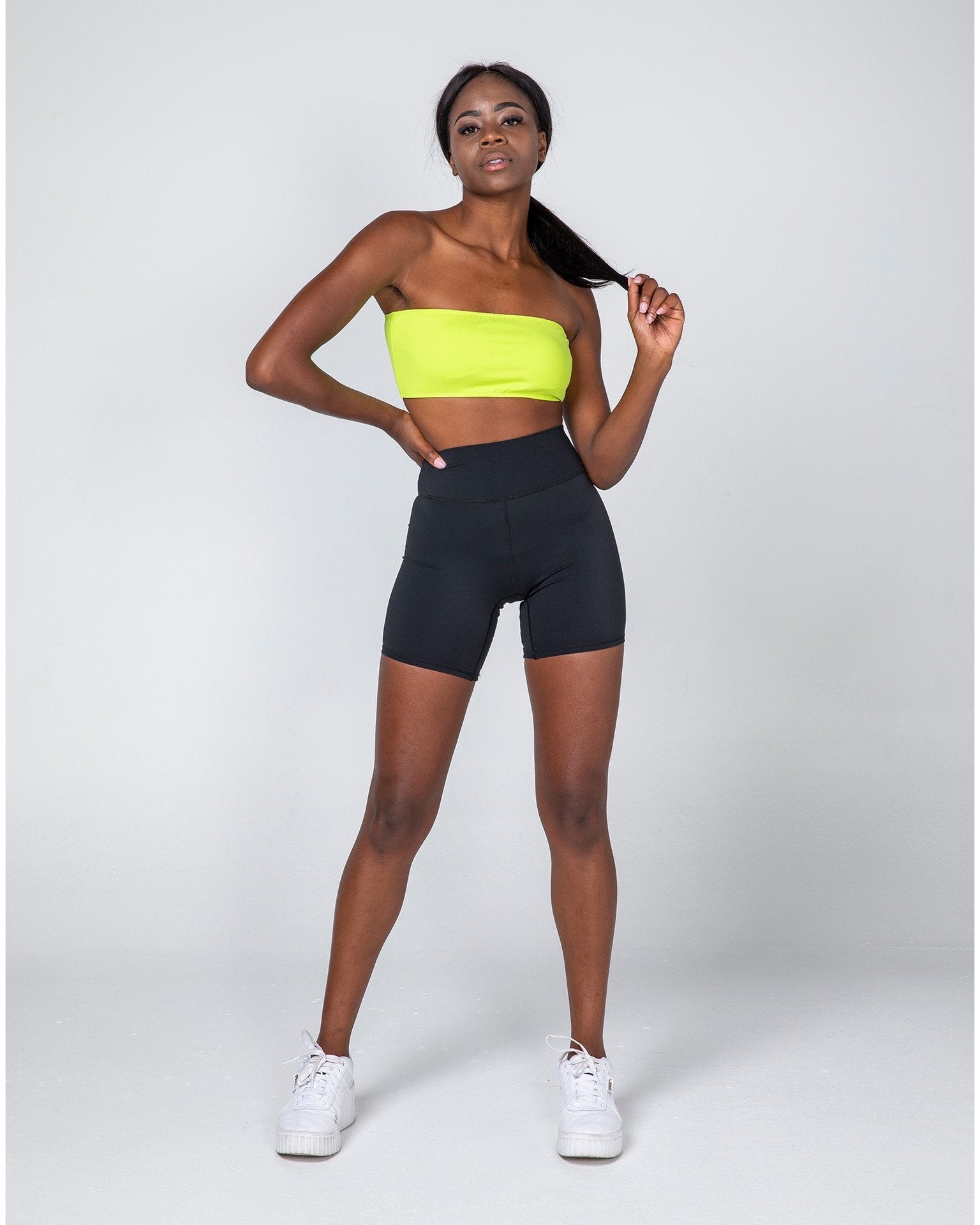 Bandeau - Acid Lime-Bralettes-XS-MNAPPRL8283-MNAPPRL8283-3-Muscle Nation
