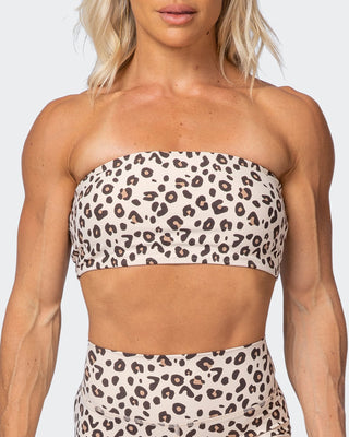 Bandeau - Cheetah Print-Bralettes-XXS-082103CHET-XXS-MNAPPRL11320-2-Muscle Nation