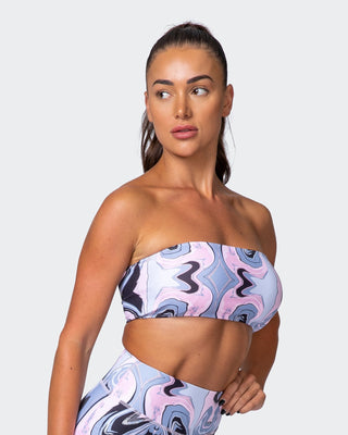 Bandeau - Marble Print-Bralettes-XXS-082103MRBL-XXS-MNAPPRL11327-1-Muscle Nation