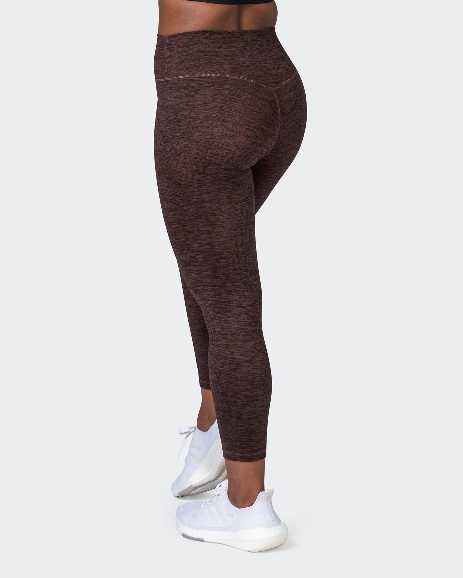 Zero Rise Everyday 7/8 Leggings - Coffee Marl-Leggings-XXS-112228COFEMAR-XXS-MNAPPRL19252-5-Muscle Nation