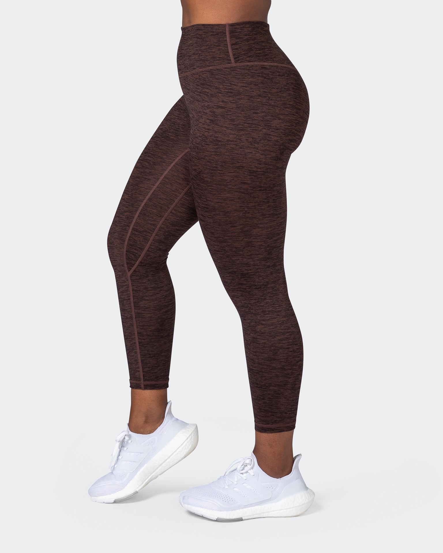 Zero Rise Everyday 7/8 Leggings - Coffee Marl-Leggings-XXS-112228COFEMAR-XXS-MNAPPRL19252-4-Muscle Nation