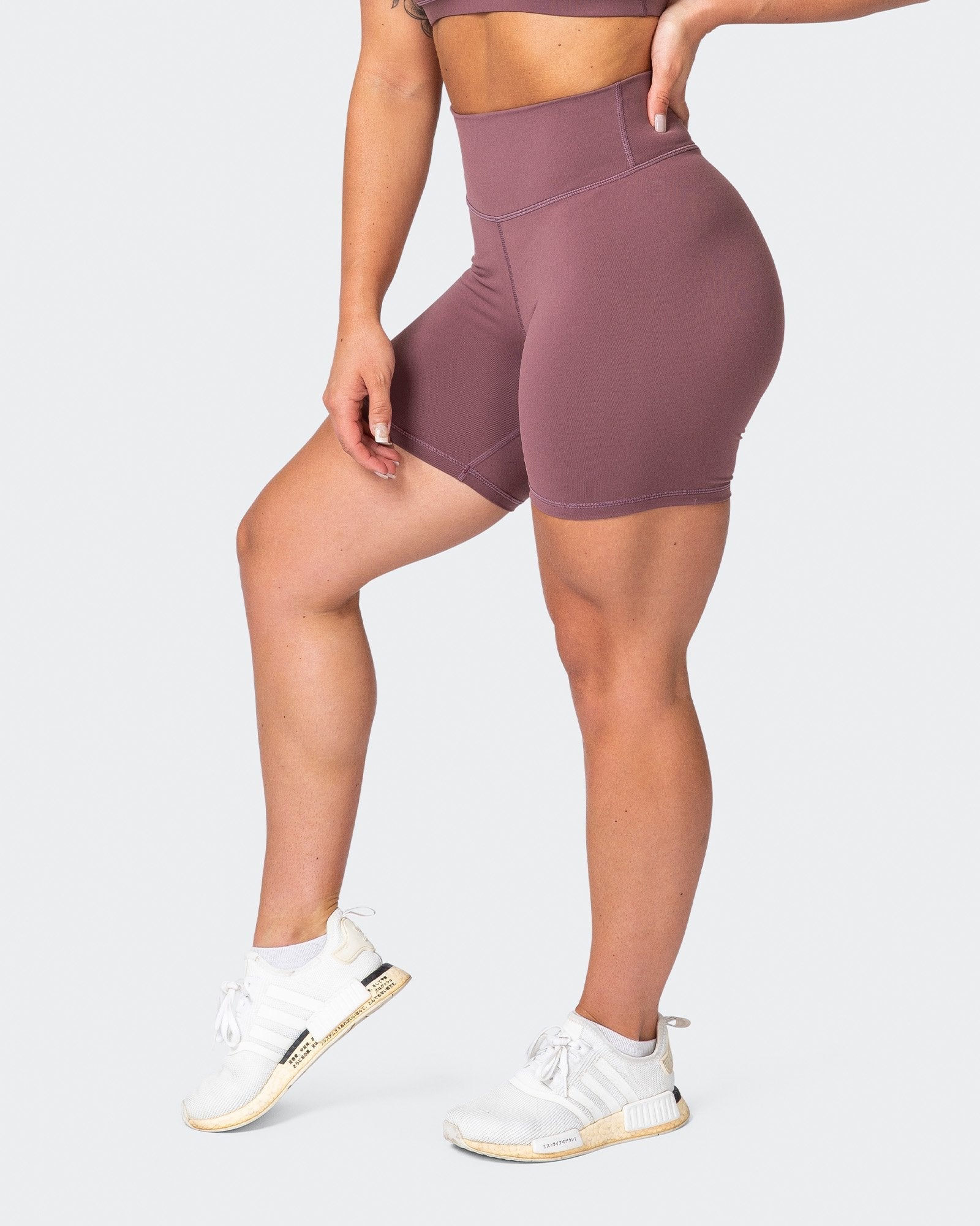 Signature Scrunch Bike Shorts - Dusk