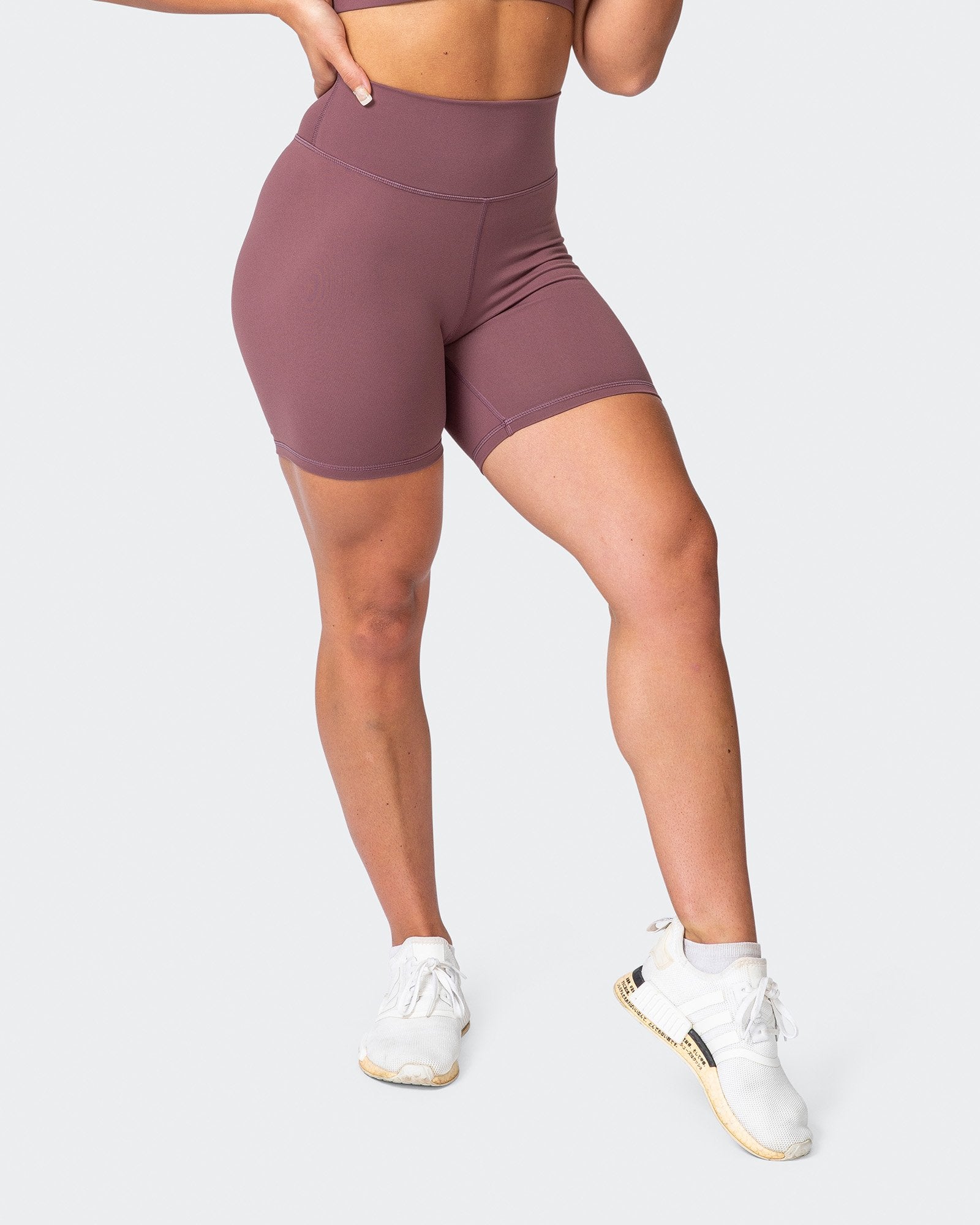 Signature Scrunch Bike Shorts - Dusk