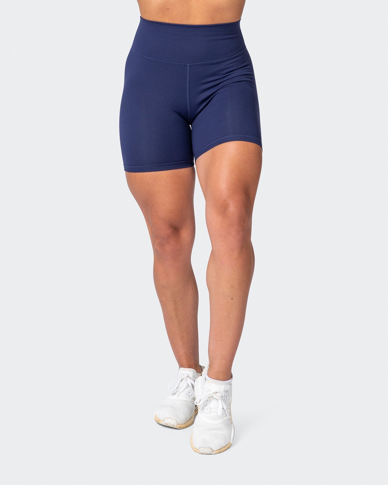 Knix Womens Shorts Light Blue Essential Biker Short - Depop