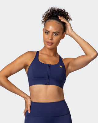 Bounce Defence Bra - Indigo-Sports Bras-XS-072120INGO-XS-MNAPPRL10883-1-Muscle Nation