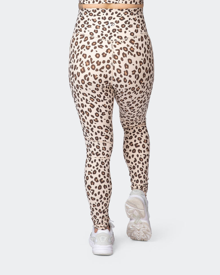 Maternity Superior Squat Pocket Leggings - Cheetah Print