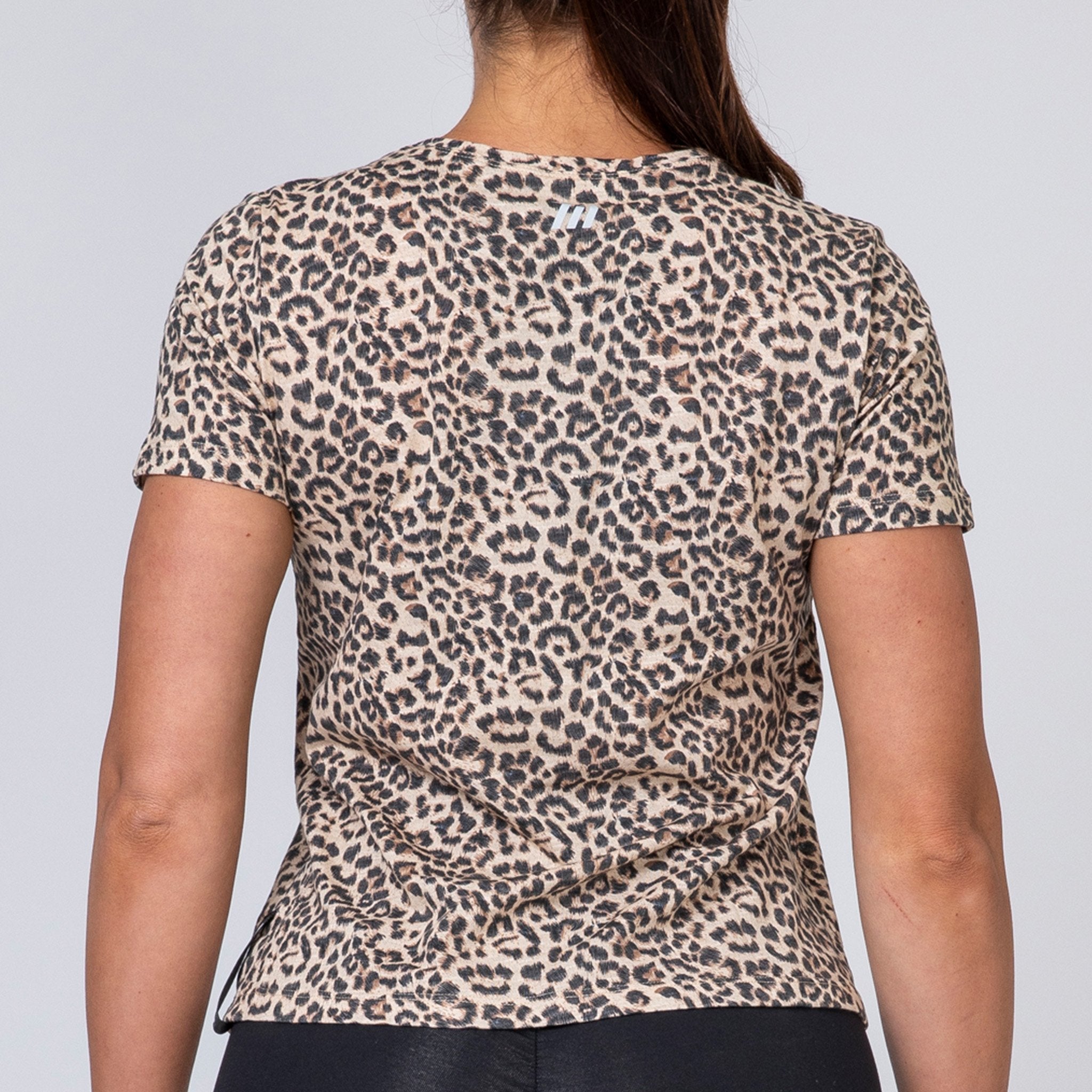 Classic Womens Tee - Yellow Leopard