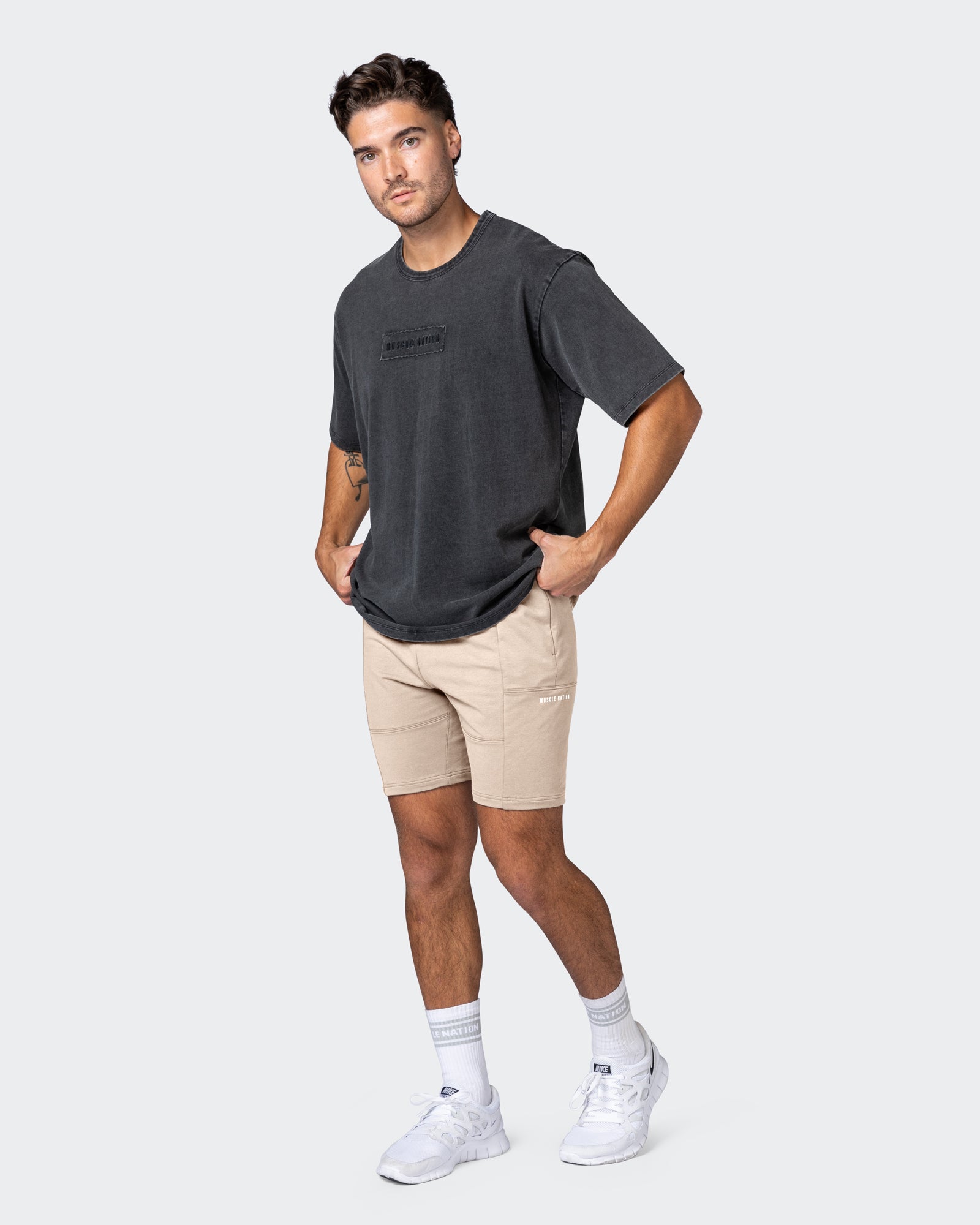 Combine Tapered Shorts - Bone