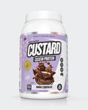 CUSTARD Casein Protein - Double Chocolate - 25 serves