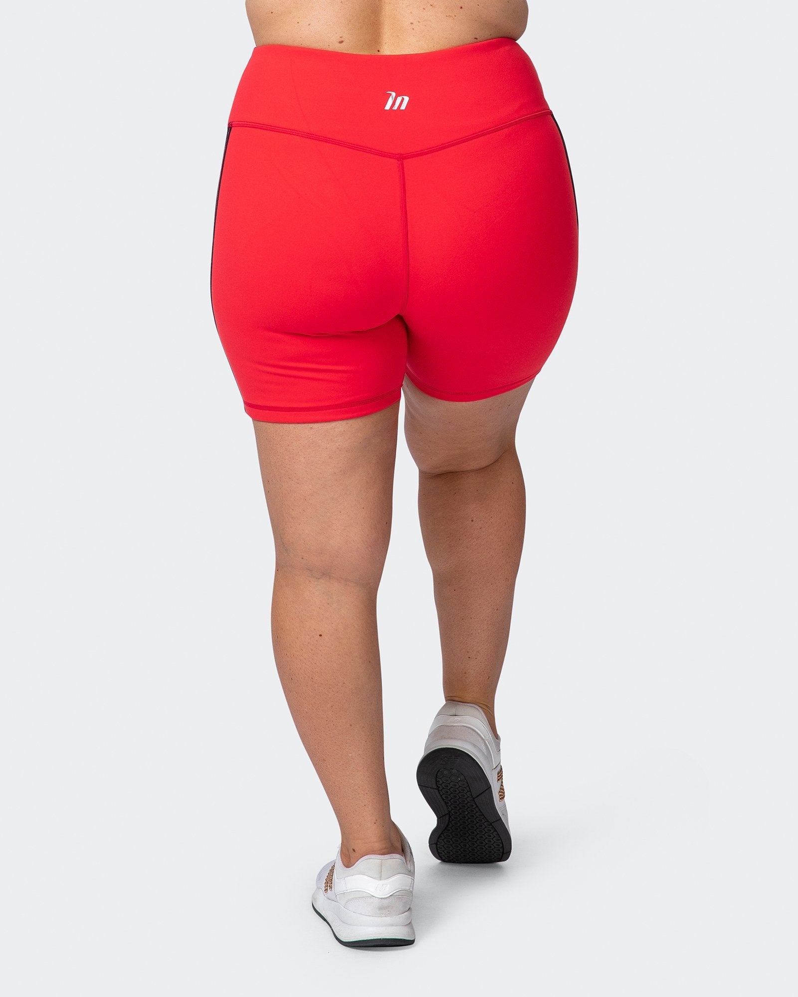 Red best sale bicycle shorts